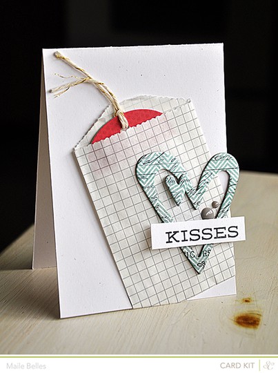 Kisses card