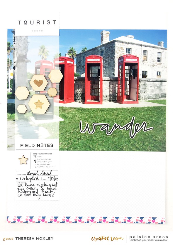 Bermuda Honeymoon Album for Paislee Press  by larkindesign gallery