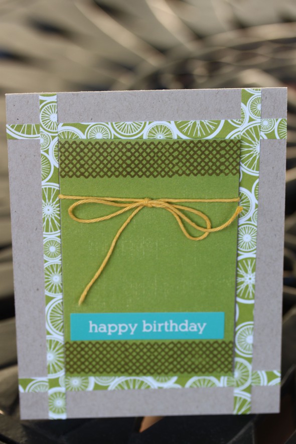 Green Present Happy Birthday Card by Piedpiperdesigns gallery