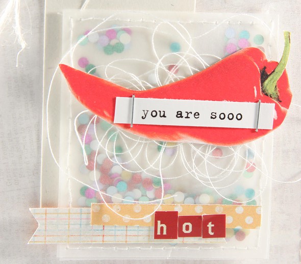 Card "You are so hot" by Umichka gallery