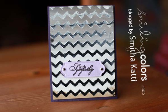 Chevron card by theshinynest gallery