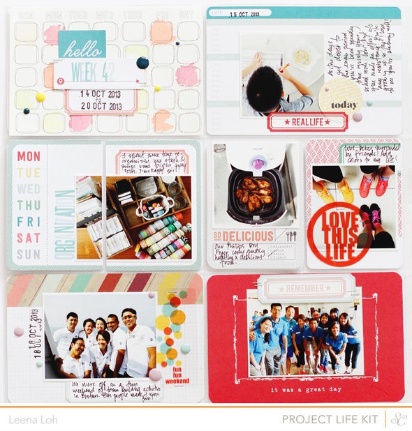Project Life | Week 42 *Blue Note PL Kit* by findingnana gallery