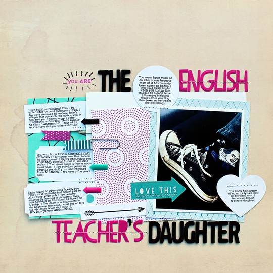 The english teacher's daughter