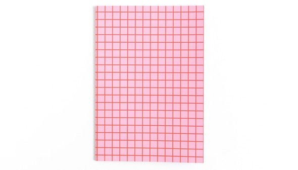 Pink Grid Notebook gallery