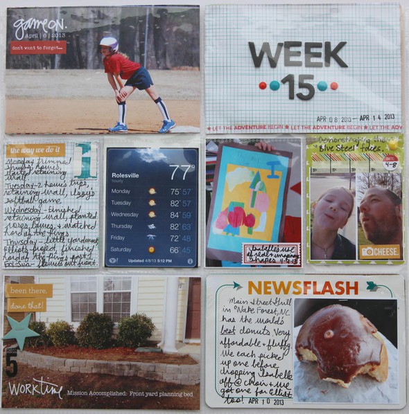 2013 Project Life: Week 15 by supertoni gallery