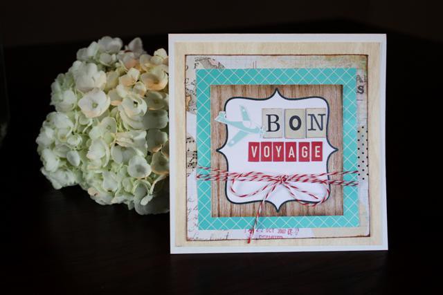 Bon Voyage Card **Elle's Studio**
