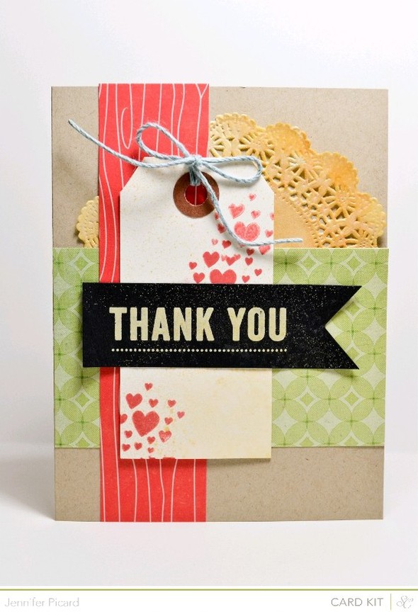 Thank You * Card Kit Add on Coconut Grove by JennPicard gallery
