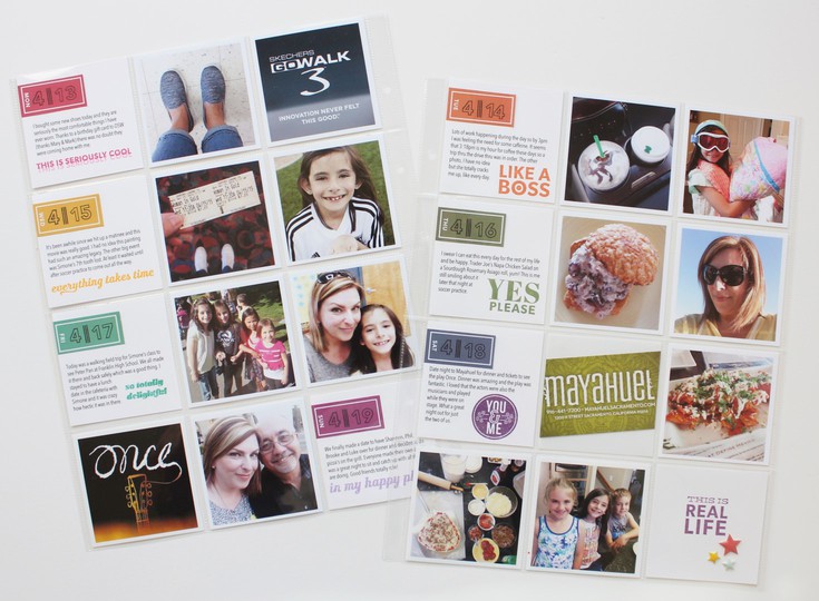 Project Life 2015 │ spread 14