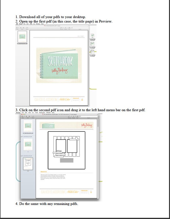 How To Make One PDF from Many by CatherineInDC gallery