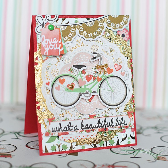 Doily Bicycle Cards by LeaLawson gallery