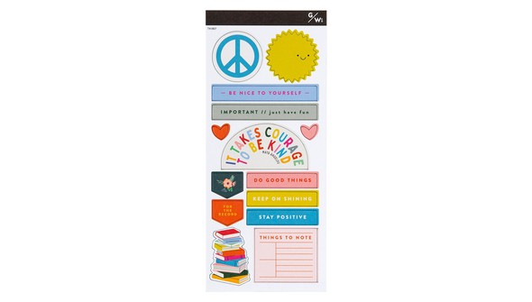 Keep It Real Chipboard Shape Sheet by Goldenwood Co gallery