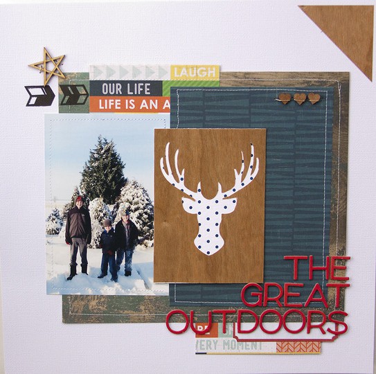 the great outdoors {lifestyle crafts letterpress}