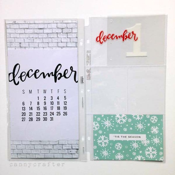 December Daily foundation pages days 1-4 by cannycrafter gallery