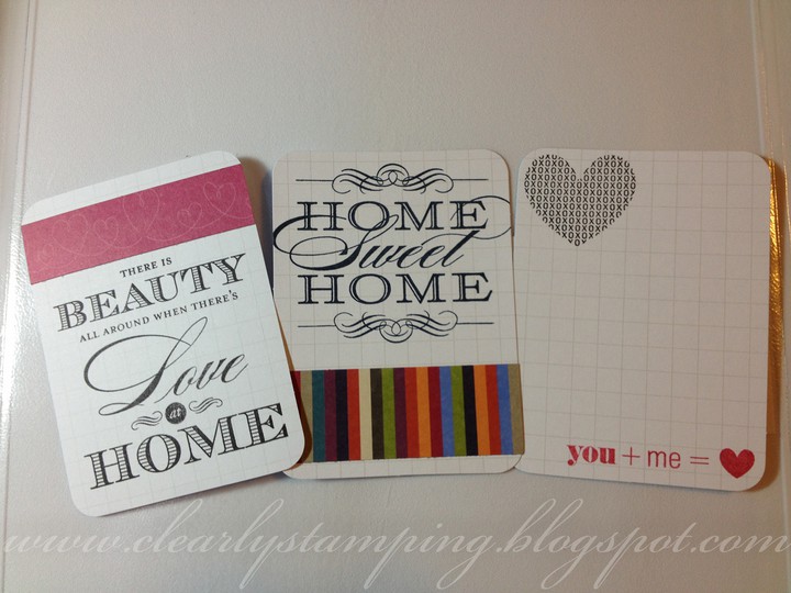 Project Life Filler and Journaling cards