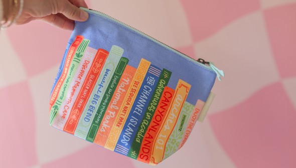 National Parks Books Canvas Pouch  gallery