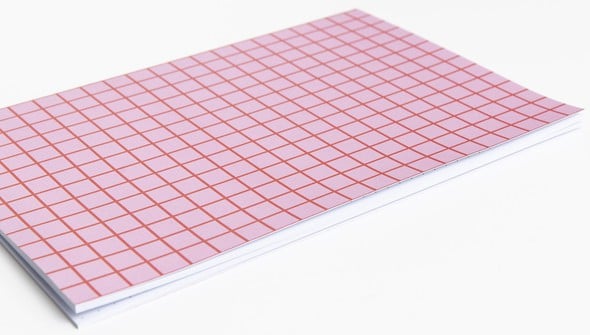 Pink Grid Notebook gallery