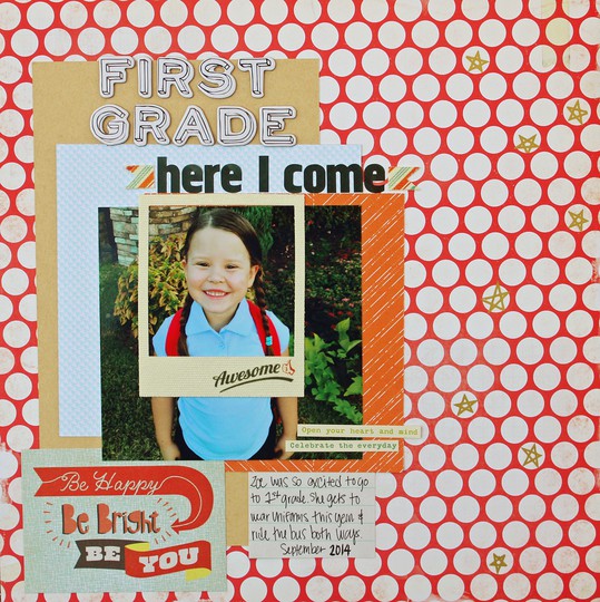 First Grade - Here I Come