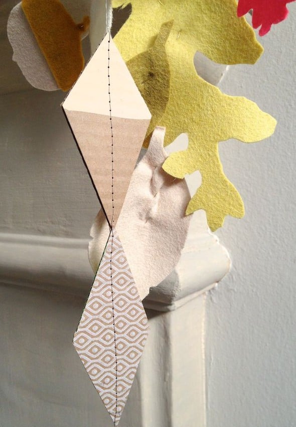 upcycled garland by pamgarrison gallery