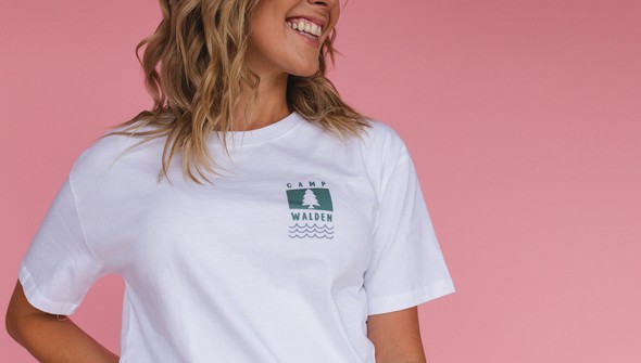 Camp Walden - Pippi Tee - White gallery