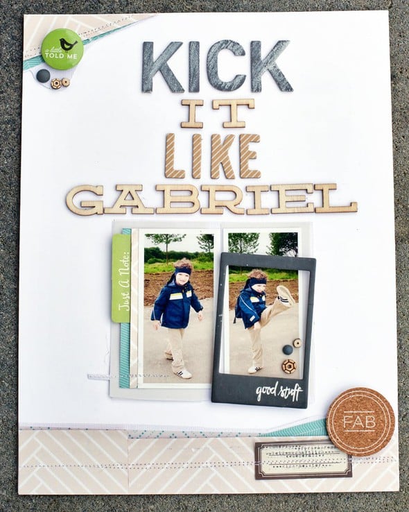 *kick it like gabriel* by JanineLanger gallery