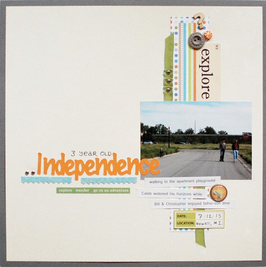 Independence - Chevrons & Stripes Challenge