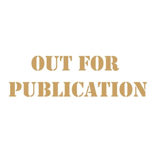 Out for publication