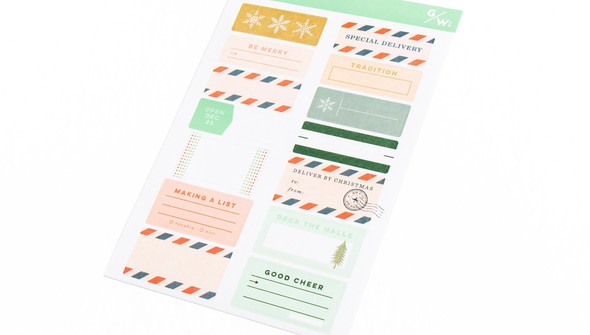 Merry Moments Label Stickers by Goldenwood Co gallery