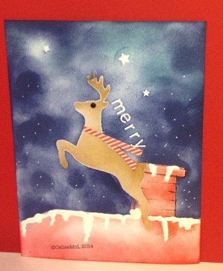Merry reindeer 