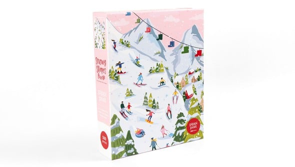 Snowy Slopes - 500 Piece Jigsaw Puzzle gallery