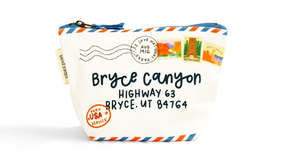 Deliver To Bryce Canyon National Park Canvas Pouch  gallery