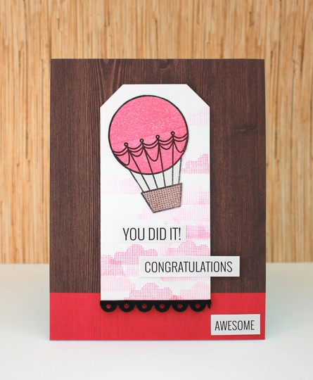 You did it! Card