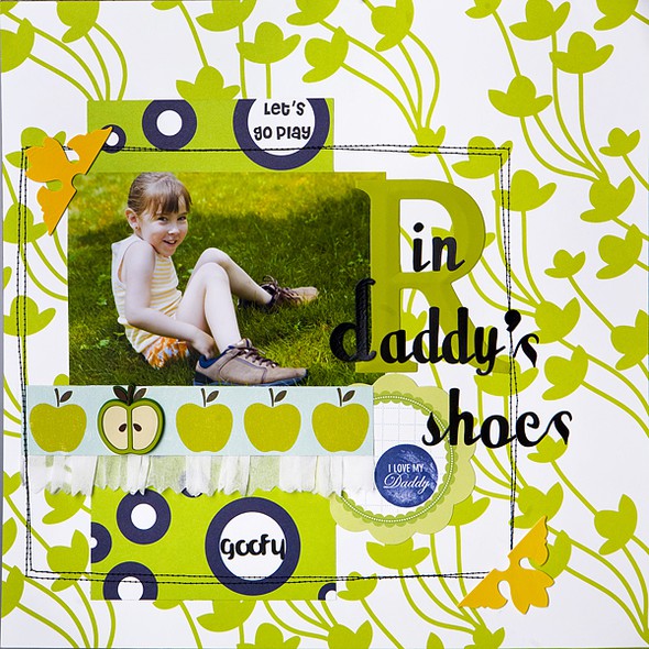 In Daddy's shoes by mollee gallery