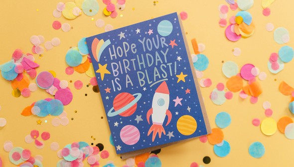 Hope Your Birthday is a Blast Greeting Card gallery