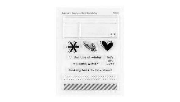 Stamp Set : 3x4 Welcome Winter by Goldenwood Co gallery