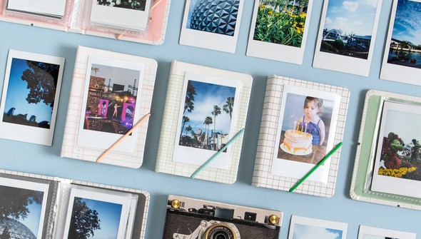 Mini Photo Album - Green Ledger gallery