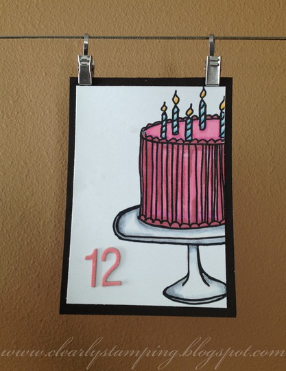 Birthday Card (just like Lisa Spangler's) for YGM
