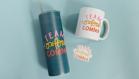 Team Oxford Comma Tumbler gallery
