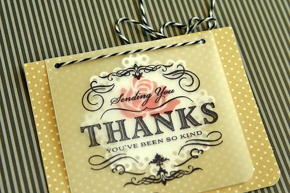 Sending You Thanks card by Dani gallery