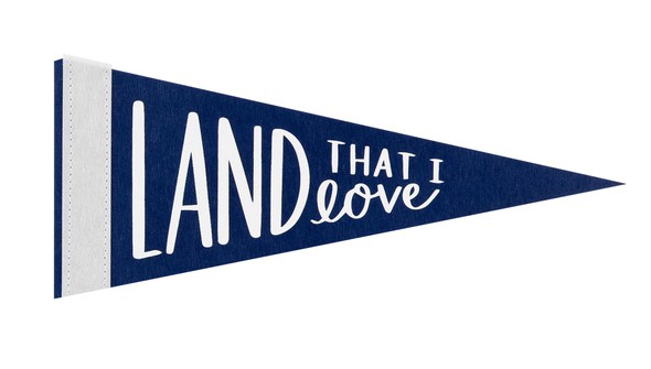 Land That I Love Pennant Flag gallery