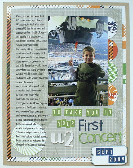 First U2 concert