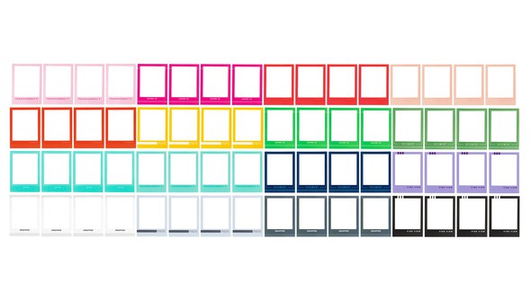 Color Theory Acetate Frames Rainbow Bundle gallery