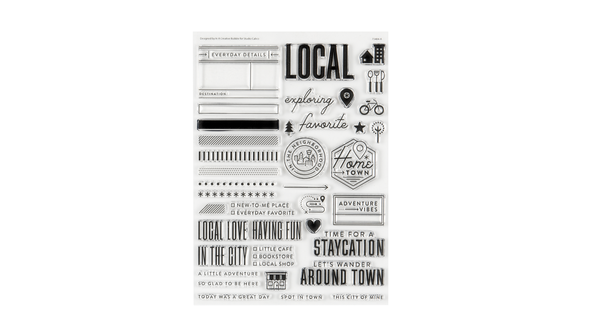 Stamp Set : 6x8 Local Love by In a Creative Bubble gallery