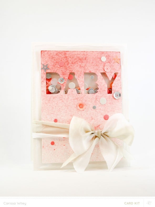 Baby Confetti Shaker Card by carissawiley gallery