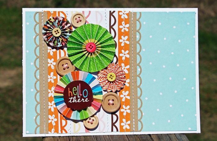Hello there   greeting card