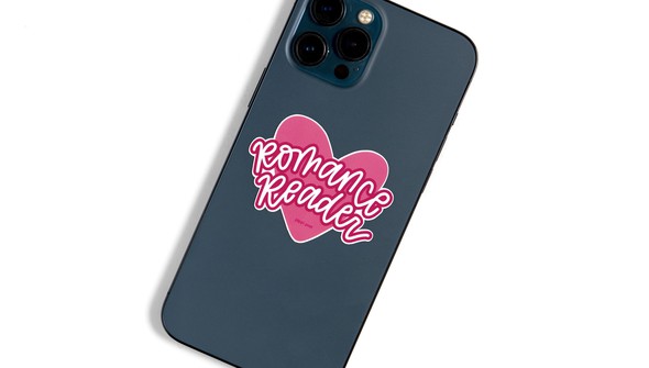Romance Reader Decal Sticker gallery