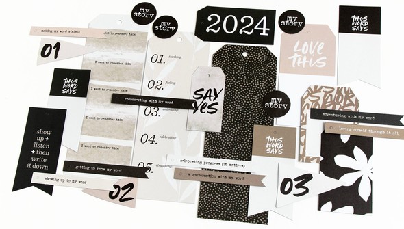 One Little Word® 2024 Main Kit gallery