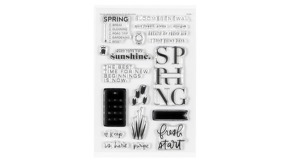 Stamp Set : 4x6 Spring by Paislee Press gallery