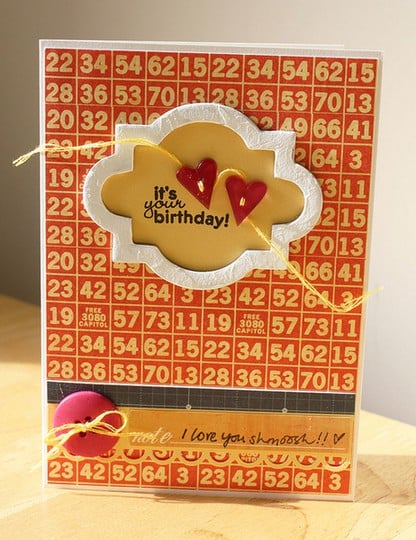 'It's your birthday' card