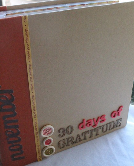 30 Days of Gratitude Cover & Title Page