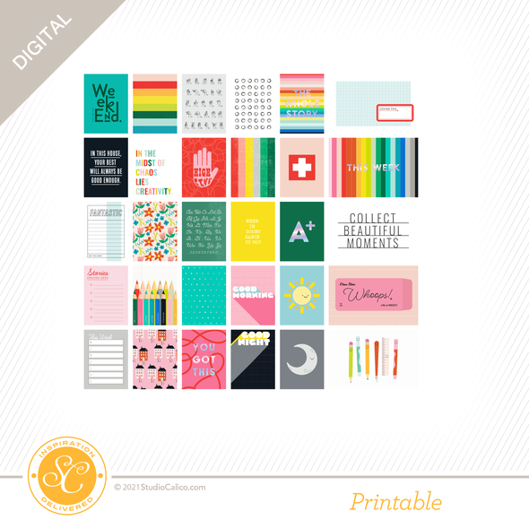 Kindred Spirits Digital Printable Journal Cards gallery
